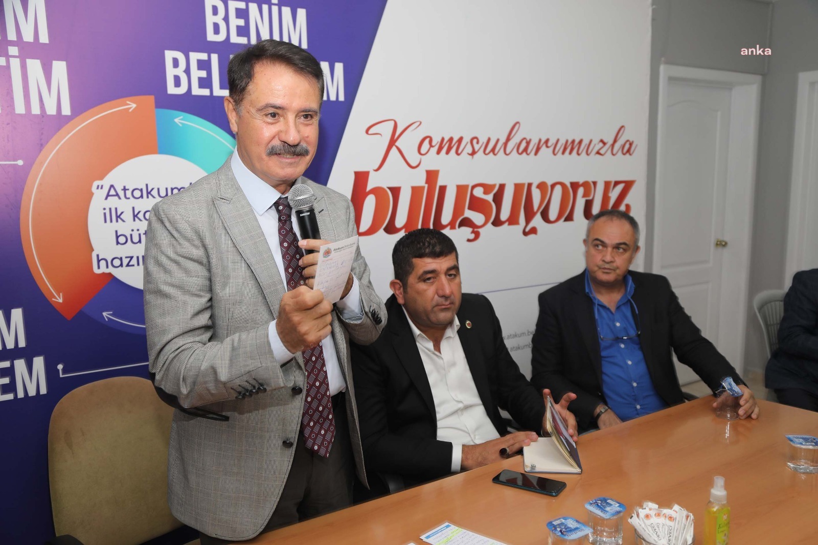 ATAKUM BELEDİYE BAŞKANI DEVECİ, KOMŞULARLA BULUŞUYOR