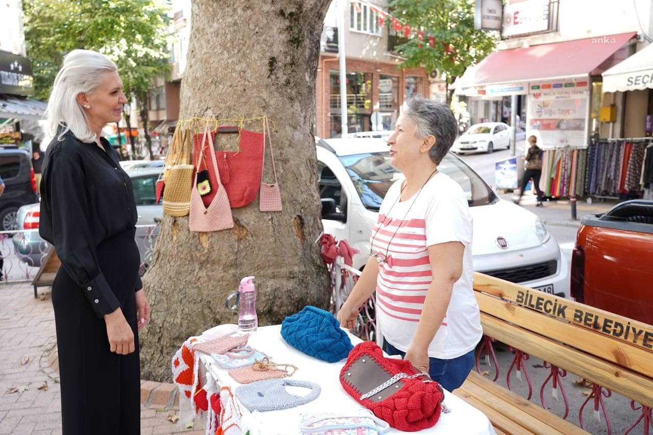 BİLECİK BELEDİYE BAŞKANVEKİLİ SUBAŞI, ÜRETEN KADINLARI ZİYARET ETTİ