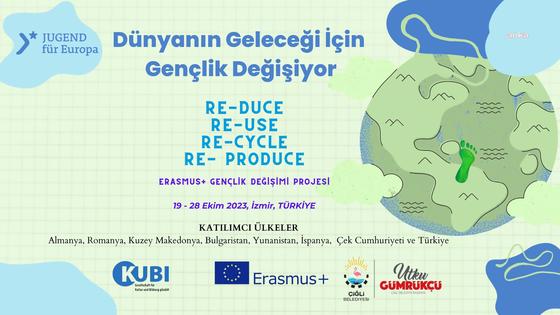 ÇİĞLİLİ VE AVRUPALI GENÇLER ERASMUS PROJESİNDE BULUŞUYOR