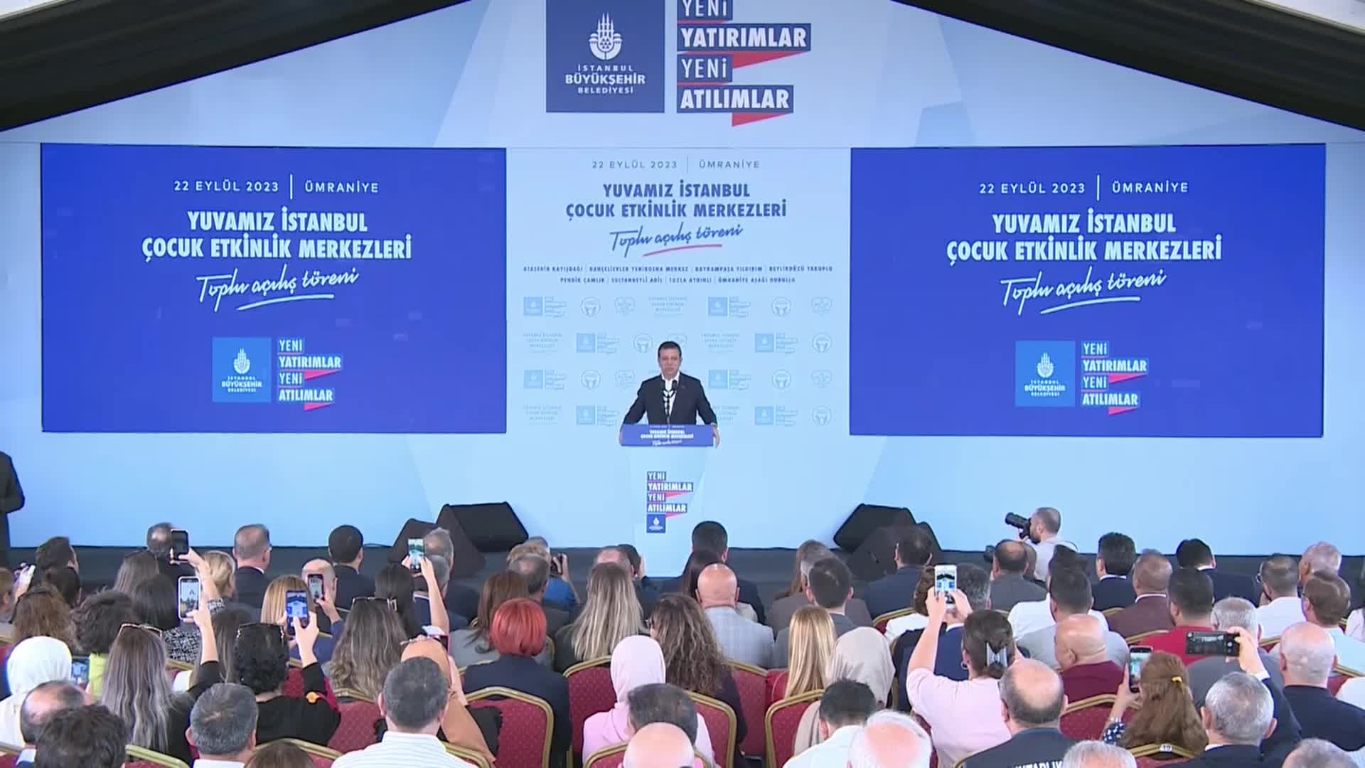 İMAMOĞLU: "BİZE LEKE ATARAK KAZANACAĞINIZI SANIYORSANIZ, 23 HAZİRAN 2019'DA YEDİĞİNİZ 806 BİN FARKLILIK DEMOKRASİ TOKADININ DAHA ALASI GELİYOR 2024 31 MART'INDA"