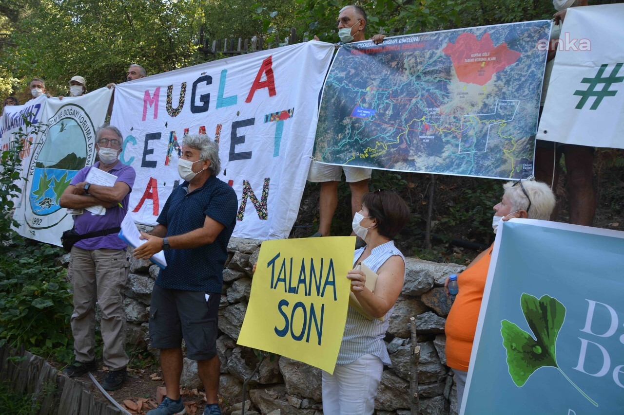 SANDRAS'TA MADEN OCAĞI KAPASİTE ARTIRIMI PROJESİNE BÖLGE HALKI TEPKİ GÖSTERDİ