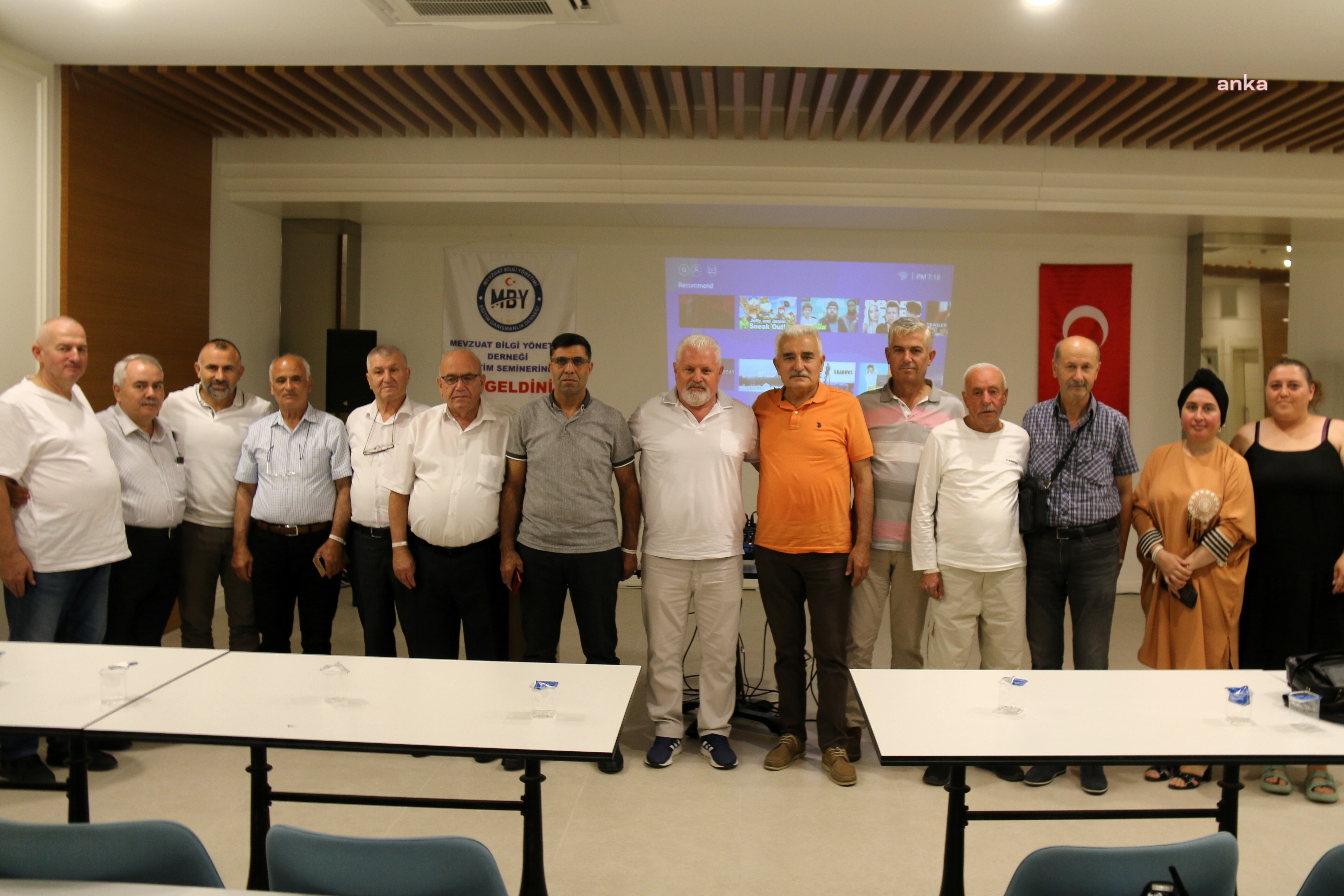 ÇERKEZKÖY'ÜN MUHTARLARI, EĞİTİM SEMİNERİNE KATILDI