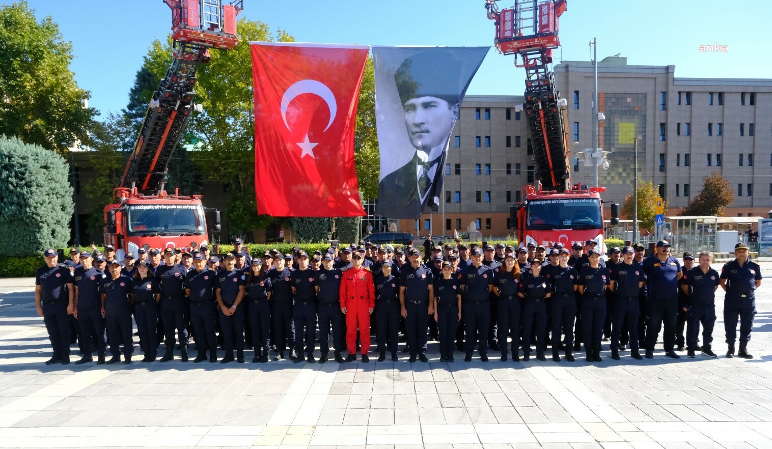 İTFAİYE TEŞKİLATININ 309 YAŞI ESKİŞEHİR'DE KUTLANDI