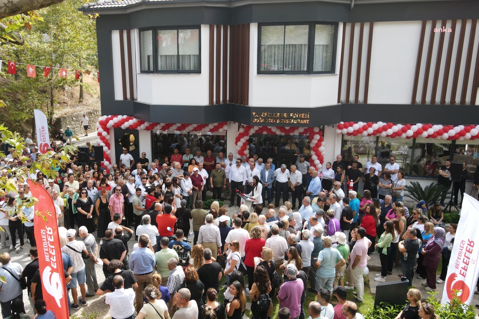 EFELER BELEDİYESİ, DOĞA OTEL VE RESTAURANTI HİZMETE AÇTI