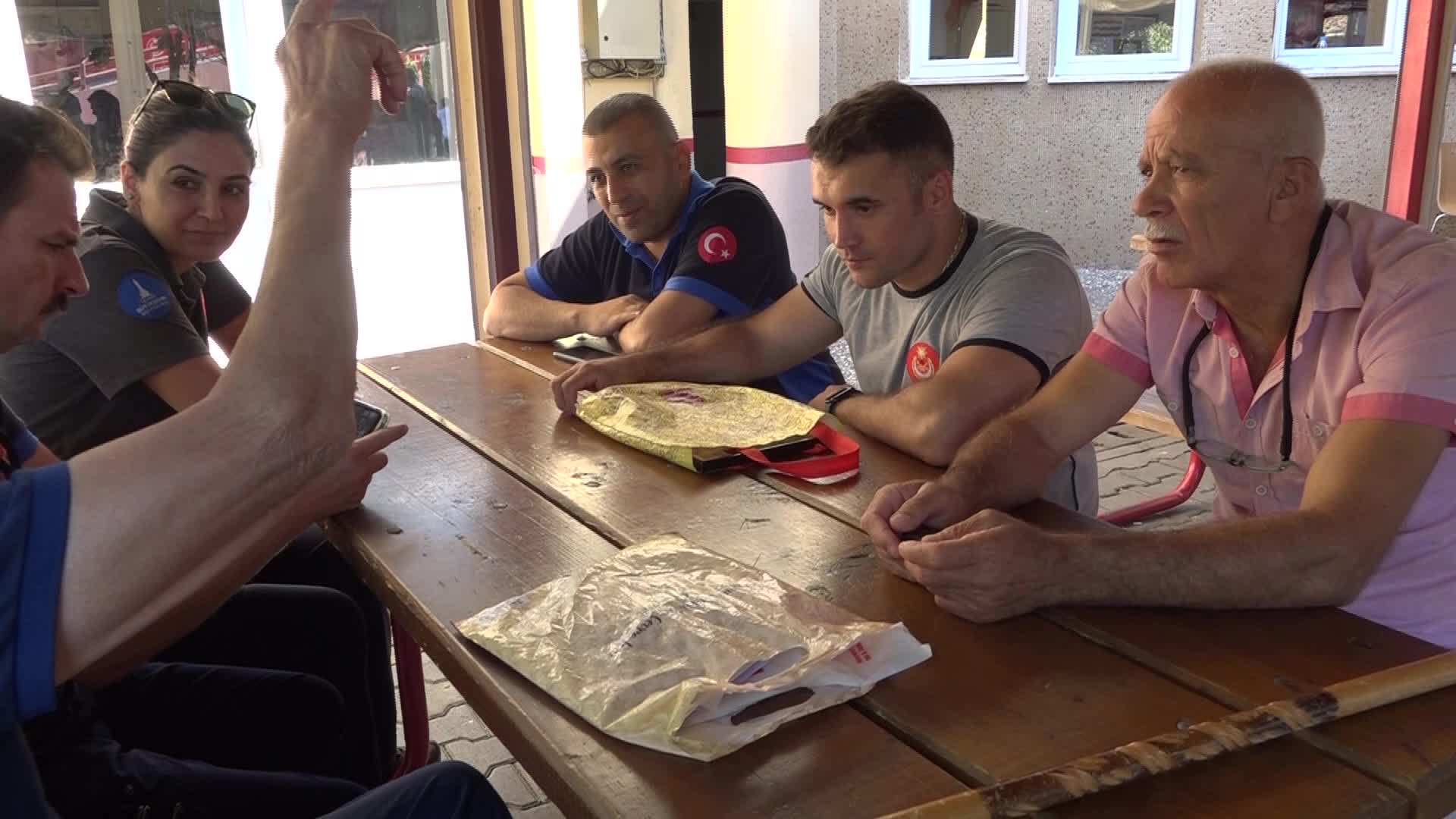 İTFAİYE HAFTASI'NDA DUYGUSAL BULUŞMA