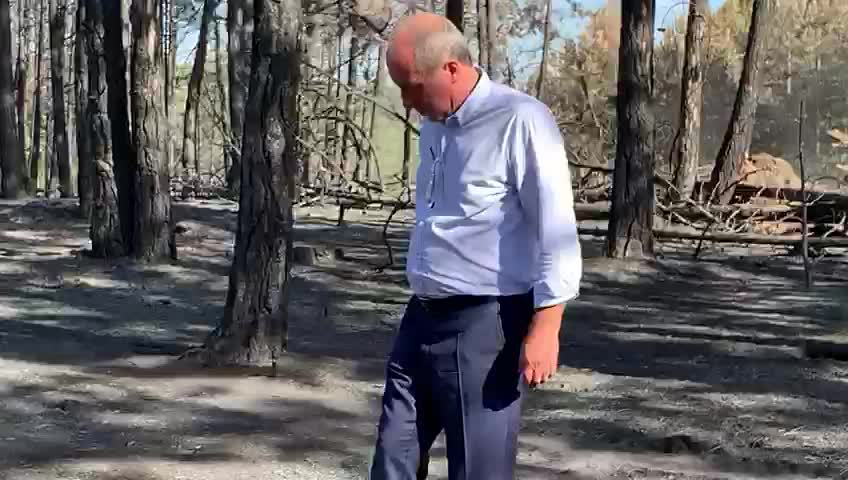 MUHARREM İNCE, YANGINDA ZARAR GÖREN NALLIHAN'A GİTTİ
