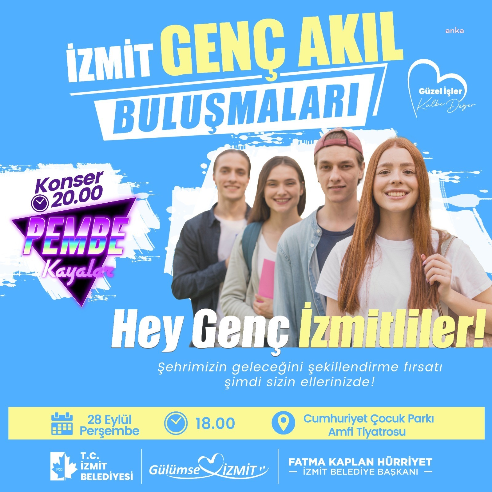 İZMİT'TE “GENÇ AKIL BULUŞMALARI” BAŞLIYOR