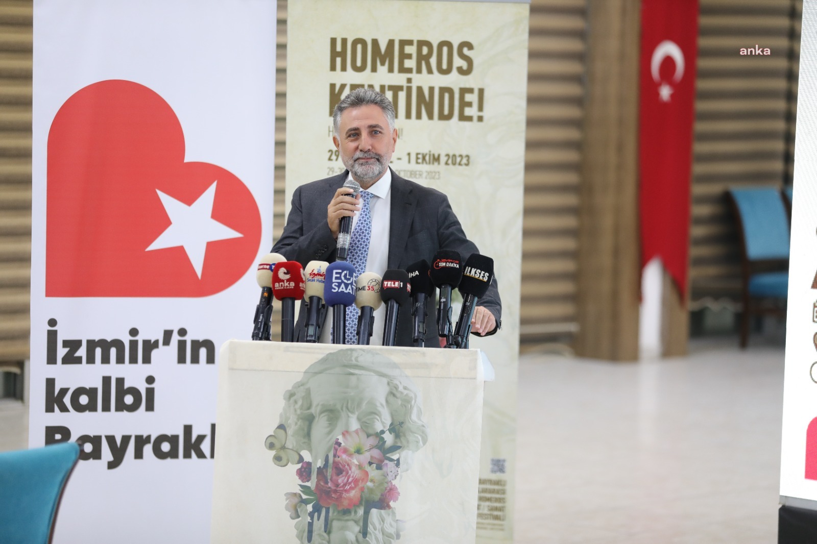 ULUSLARARASI HOMEROS FESTİVALİ, İZMİR BAYRAKLI'DA BAŞLIYOR