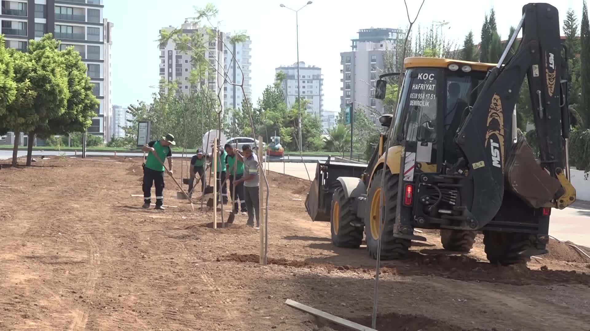 YENİŞEHİR BELEDİYESİ YEŞİL ALAN SAYISINI ARTTIRIYOR