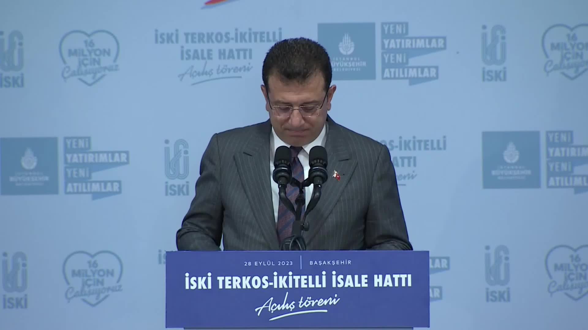 İMAMOĞLU, HÜKÜMETİ, MELEN BARAJI KONUSUNDA HIZLI VE BİLİMSEL DAVRANMAYA, KANAL İSTANBUL'DAN DA VAZGEÇMEYE ÇAĞIRDI