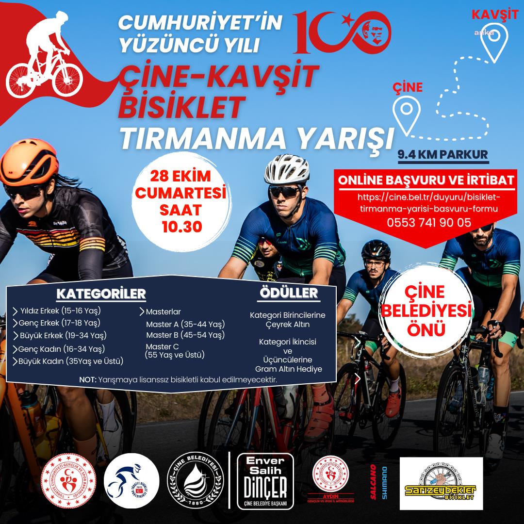 ÇİNE’DE PEDALLAR CUMHURİYET’İN YÜZÜNCÜ YILI İÇİN ÇEVRİLECEK