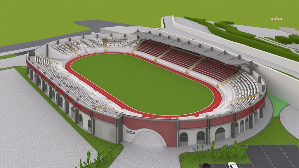 KUMLUCA ATATÜRK STADYUMU’NUN TEMELİ ATILIYOR