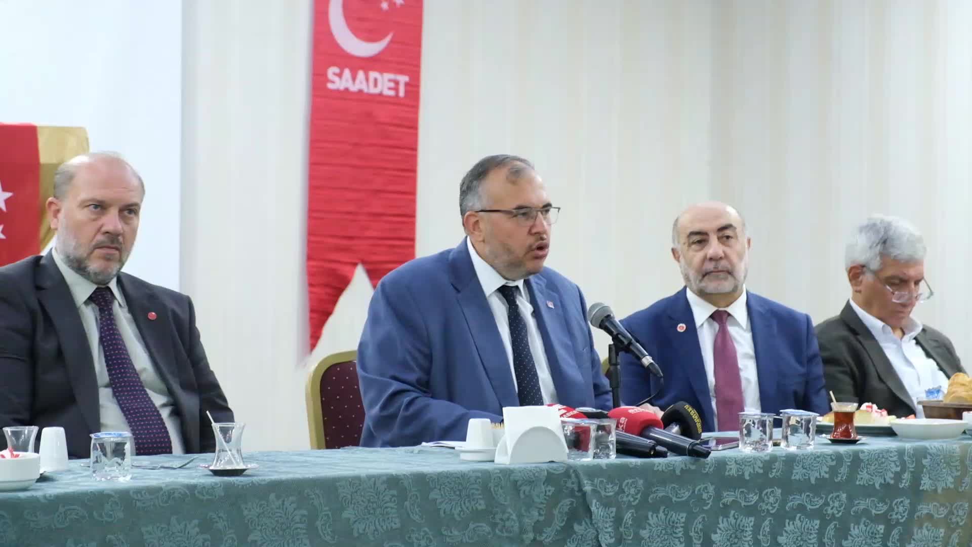 SAADET PARTİSİ HATAY MİLLETVEKİLİ ÇALIŞKAN’DAN CAN ATALAY’IN TAHLİYE EDİLMEMESİNİ TEPKİ: “TBMM’Yİ TANIMIYORUZ. ANAYASAYI, YASALARI TANIMIYORUZ’ DEMEK”