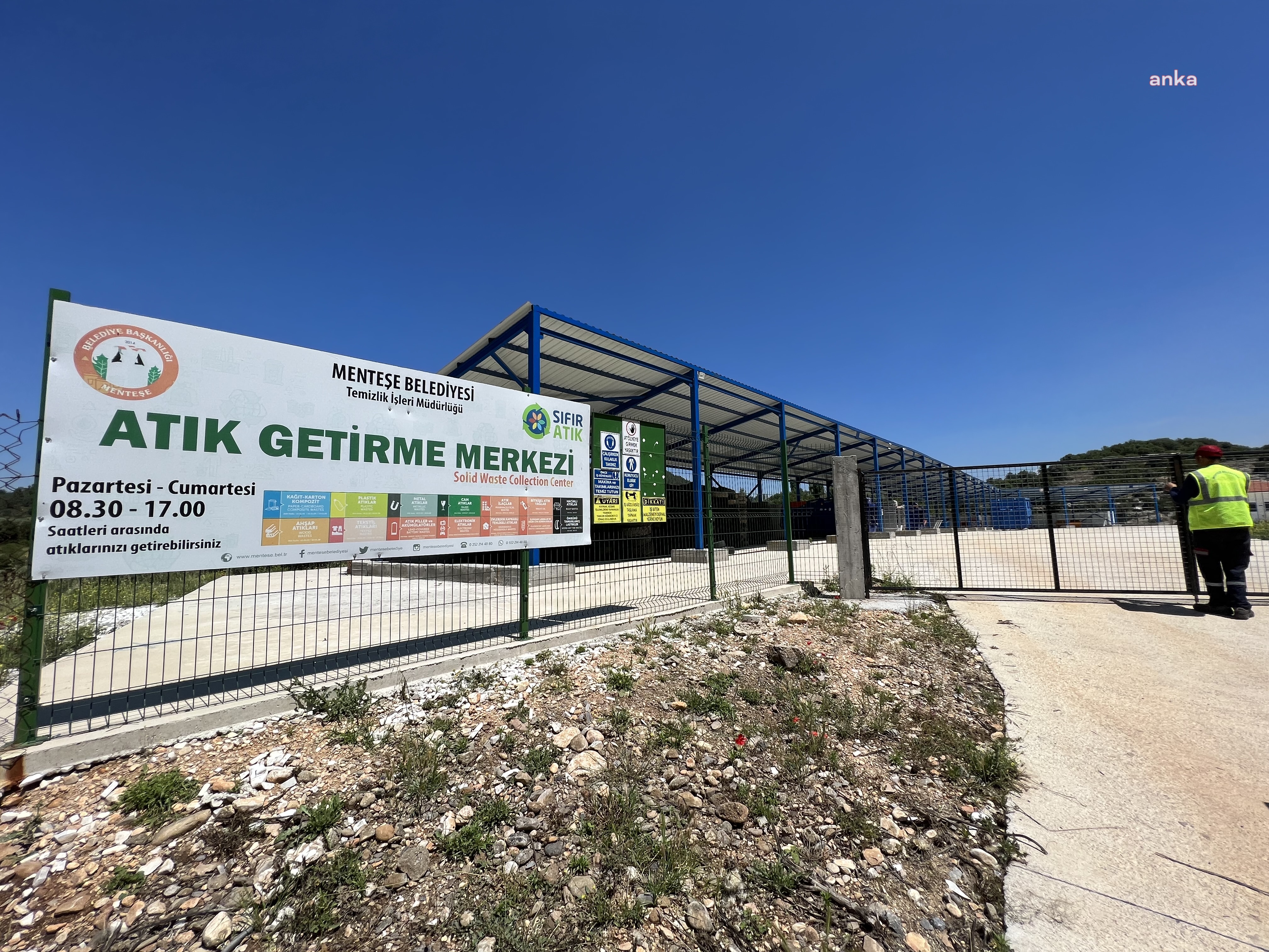 MENTEŞE’YE MODERN ATIK GETİRME MERKEZLERİ