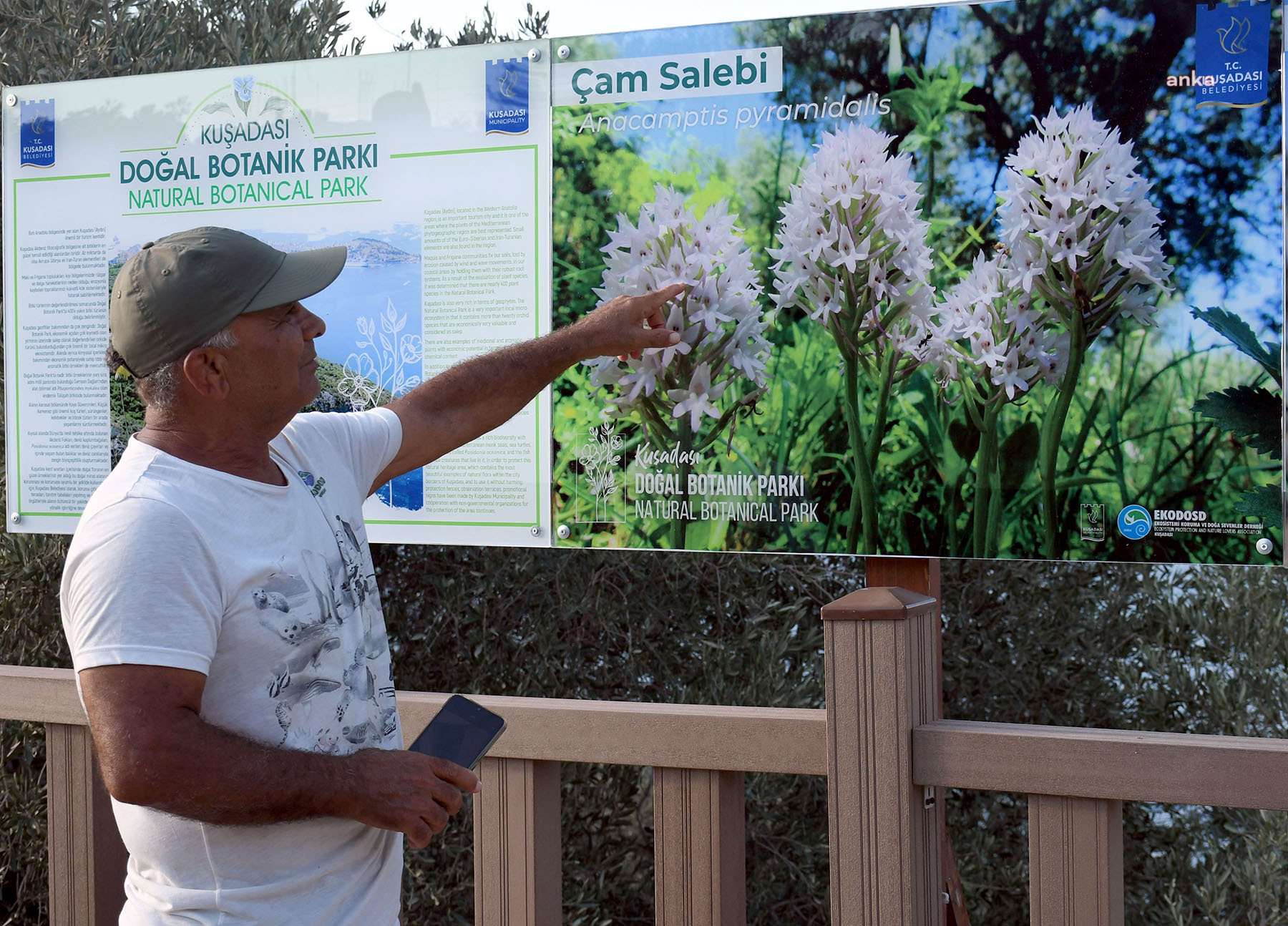 KUŞADASI'NDA DOĞAL BOTANİK PARK ZİYARETÇİLERİNİ BEKLİYOR