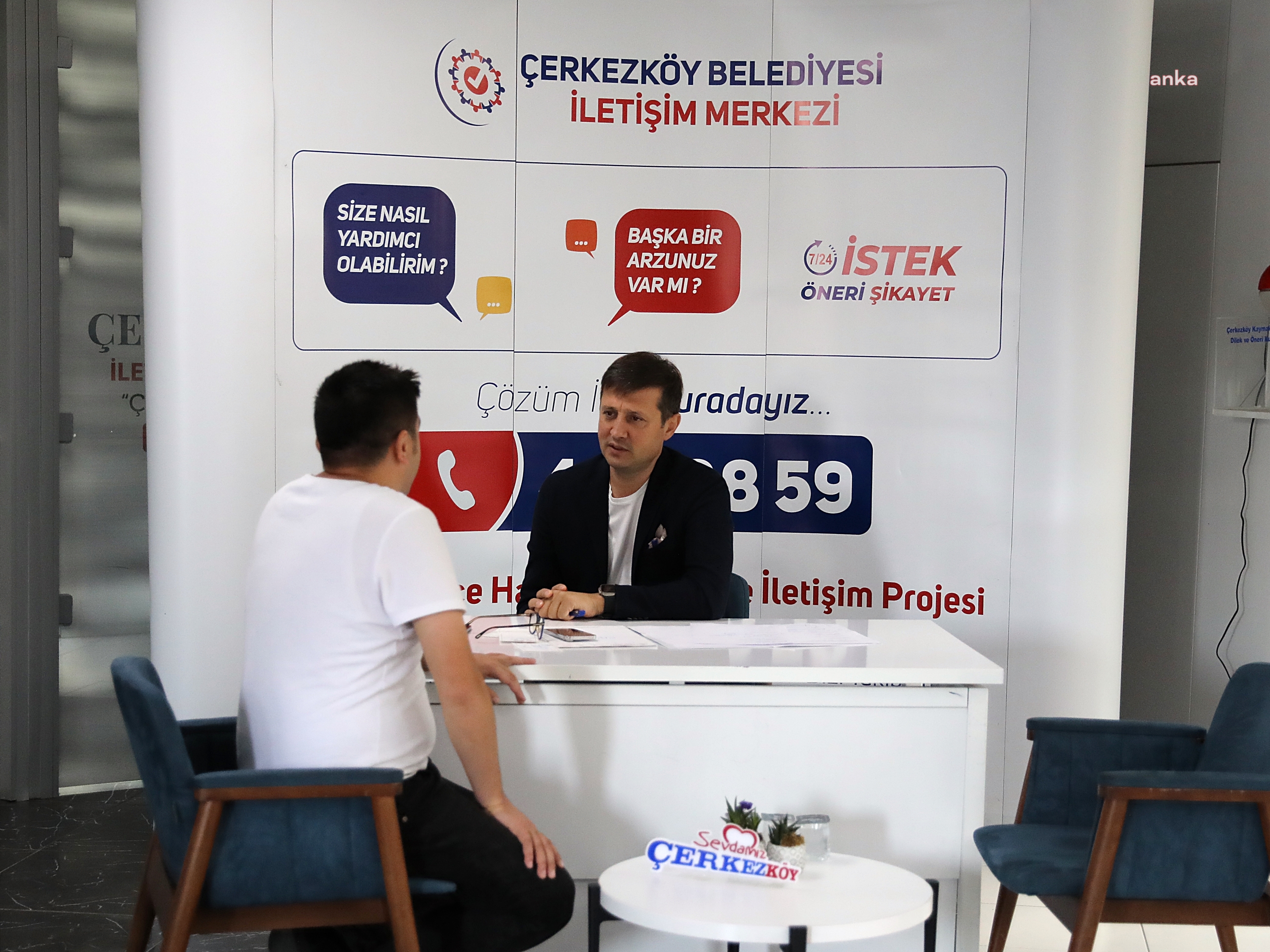 ÇERKEZKÖY BELEDİYE BAŞKANI VAHAP AKAY, HALK GÜNÜ’NDE VATANDAŞLARLA BULUŞTU