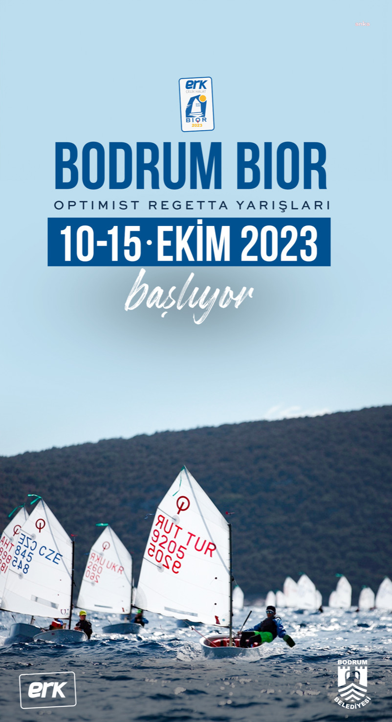BODRUM ULUSLARARASI OPTİMİST YARIŞLARI (BIOR) 2023 BAŞLIYOR
