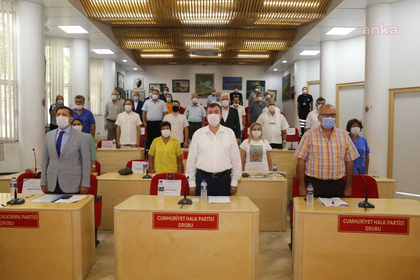BURHANİYE BELEDİYE MECLİSİNE VİRÜS BRİFİNGİ VERİLDİ