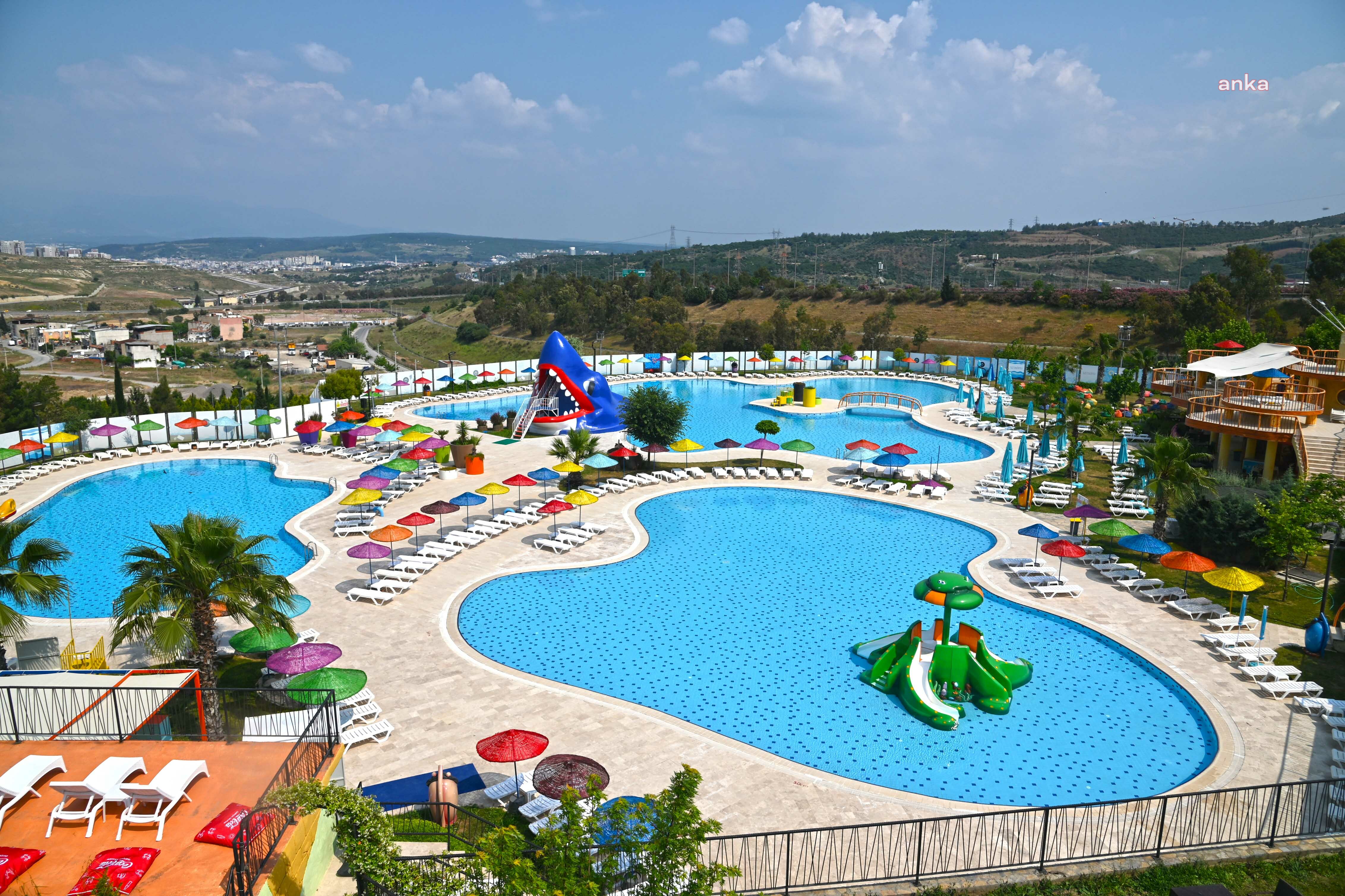 KARABAĞLAR BELEDİYESİ, AQUA YAŞAM'DA BU YIL 60 BİN KİŞİYİ AĞIRLADI