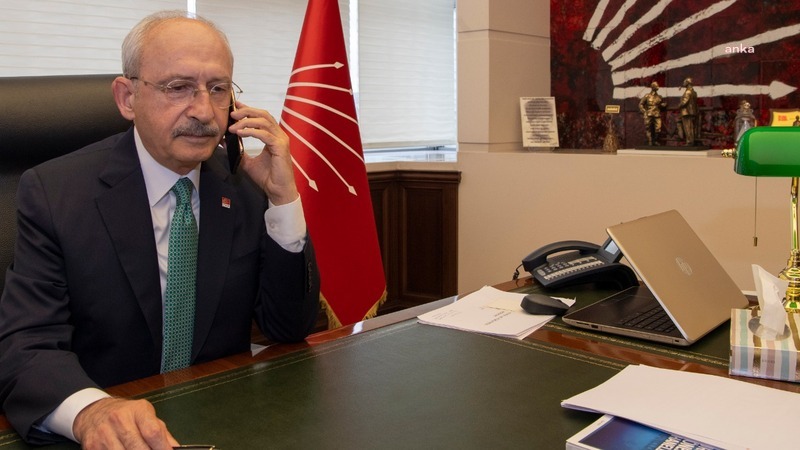 CHP GENEL BAŞKANI KEMAL KILIÇDAROĞLU, İÇİŞLERİ BAKANI YERLİKAYA İLE GÖRÜŞTÜ