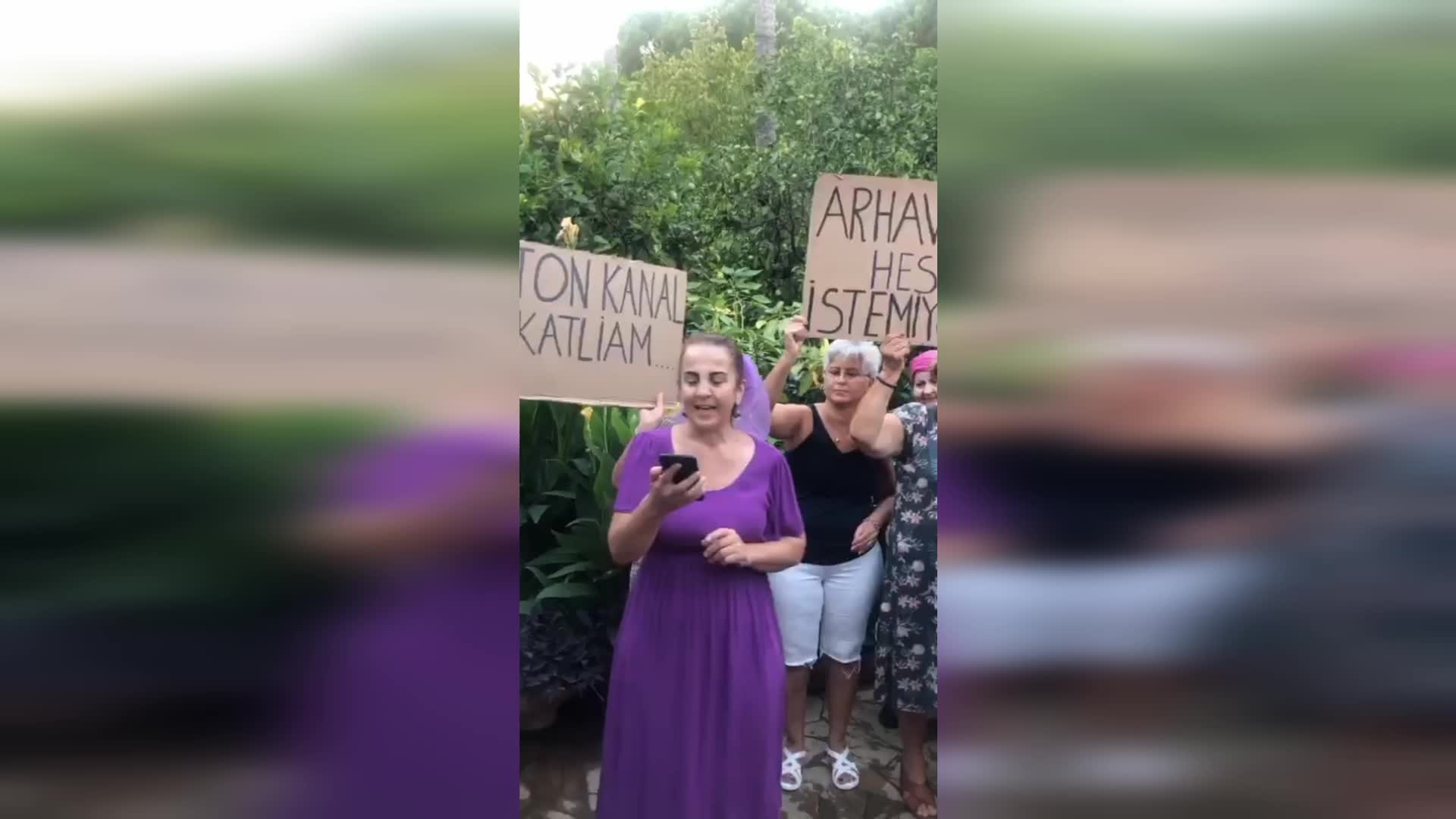 ARHAVİLİ VE HOPALILAR ANTALYA'DAN SESLENDİ: "ARTVİN BÖLGESİNDE YAPILMASI PLANLANAN HESLERE VE DERE ISLAHLARINA KARŞIYIZ"