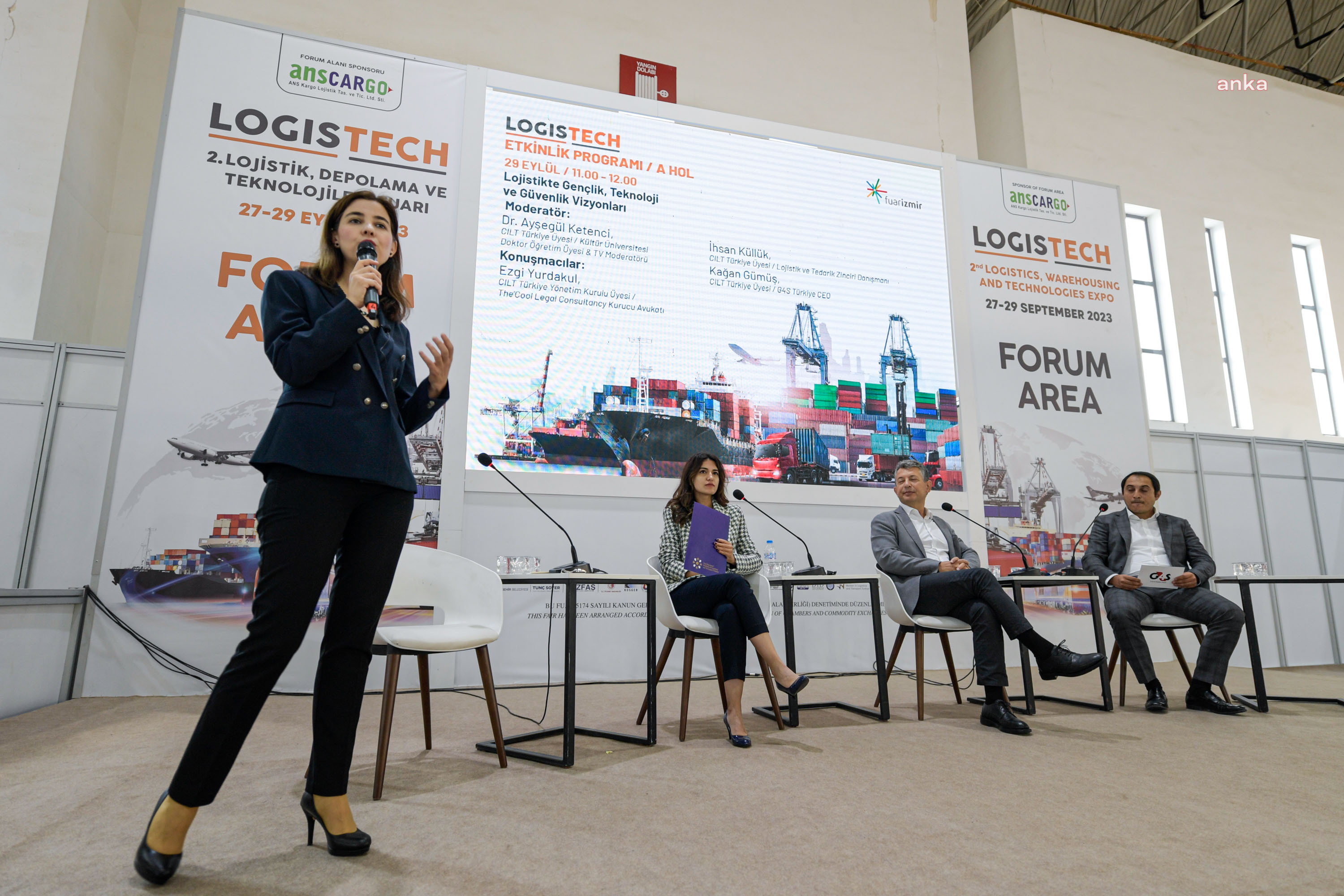 LOGİSTECH FUARI'NDA, "LOJİSTİKTE GENÇLİK, TEKNOLOJİ VE GÜVENLİK VİZYONLARI" KONUŞULDU