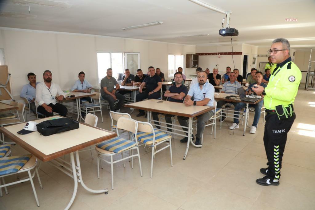 ODUNPAZARI BELEDİYESİ'NDEN ŞOFÖRLERE GENEL TRAFİK EĞİTİMİ