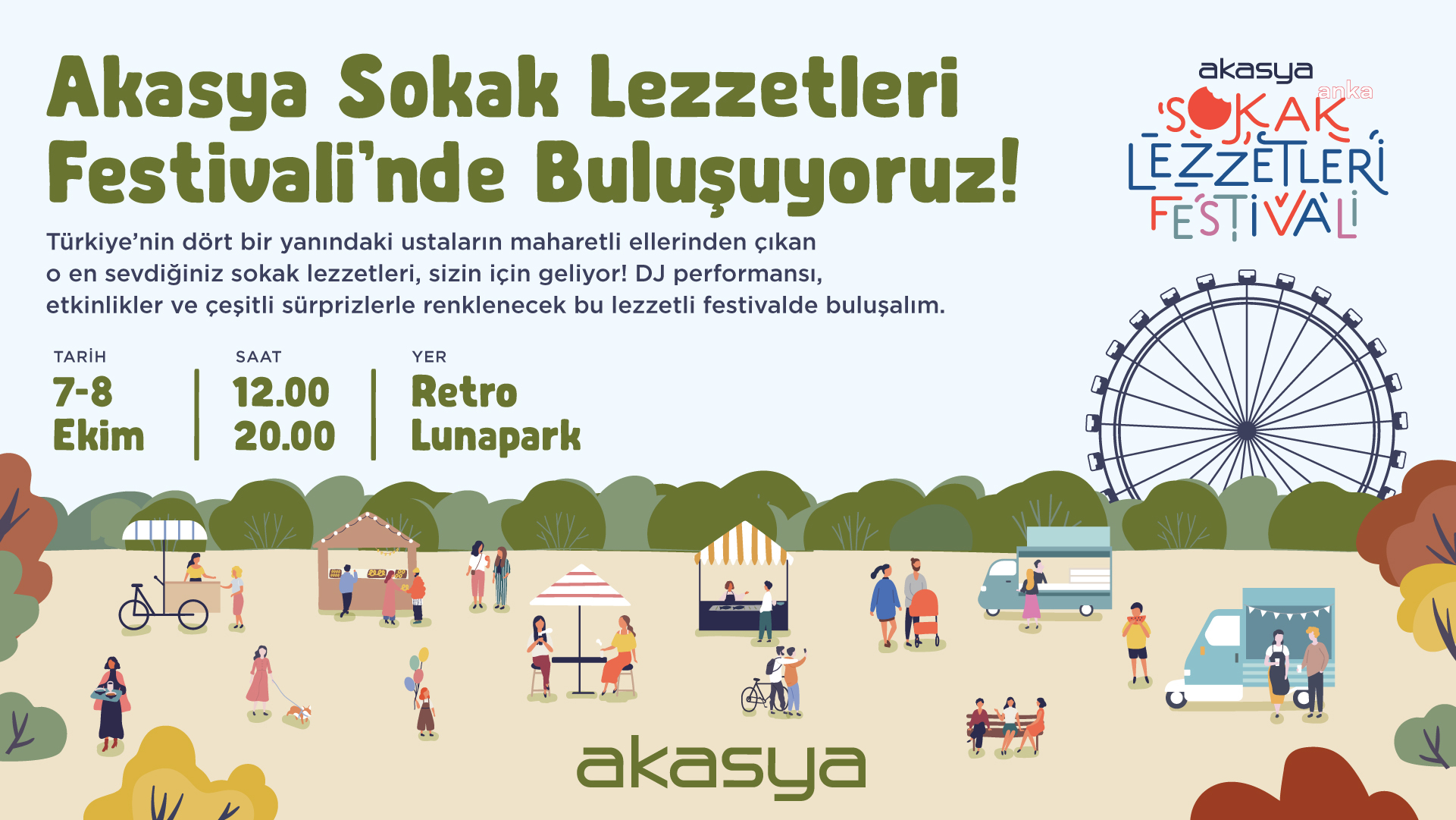 AKASYA SOKAK LEZZETLERİ FESTİVALİ 7 EKİM’DE BAŞLIYOR