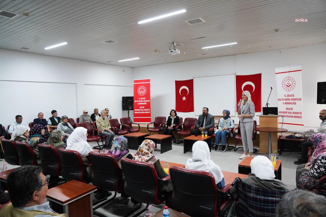 BİLECİK BELEDİYE BAŞKANVEKİLİ SUBAŞI, HUZUREVİ SAKİNLERİNİ ZİYARET ETTİ