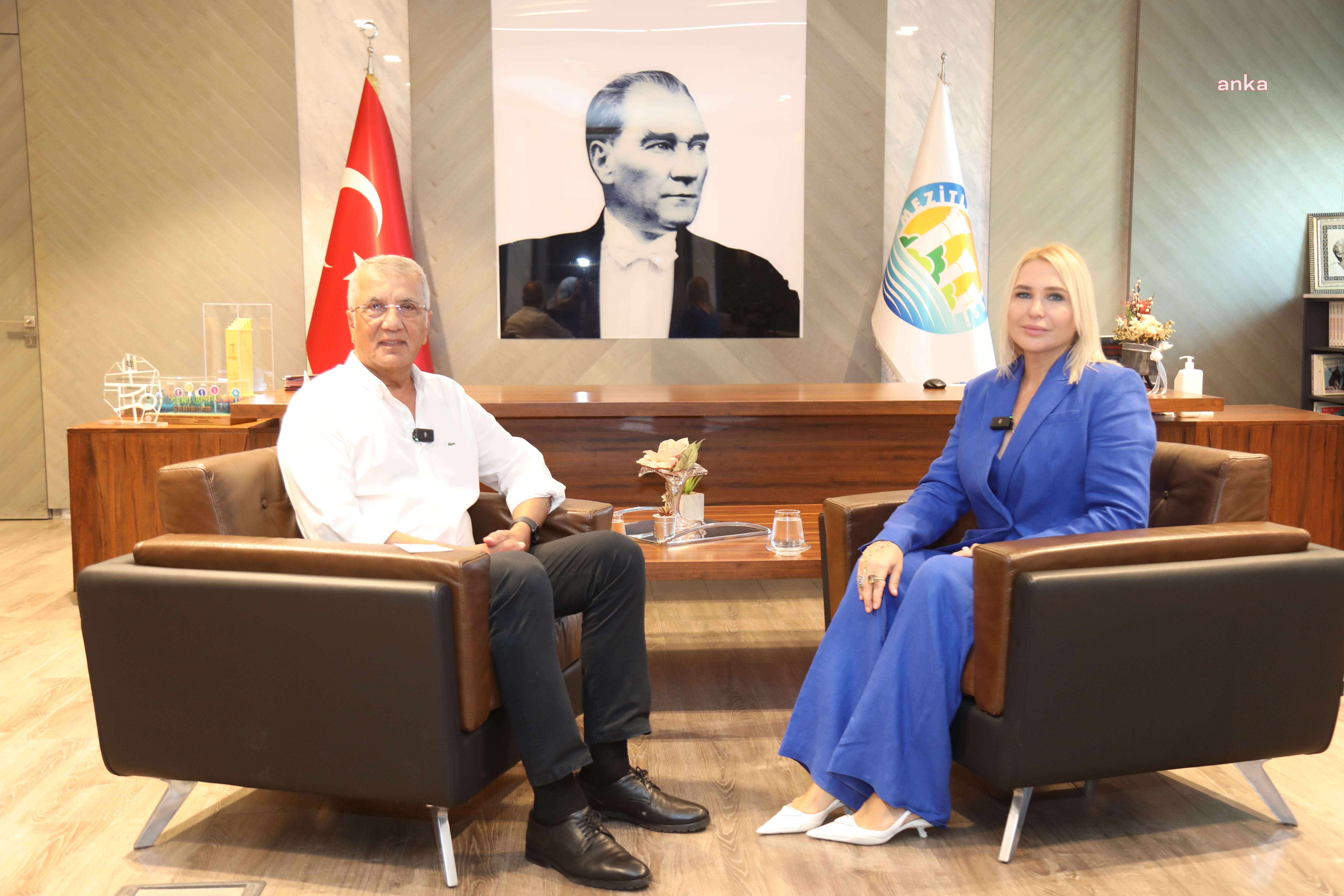 BELEDİYE BAŞKANI TARHAN, YABANCI YATIRIMCILARA MEZİTLİ’Yİ ANLATTI