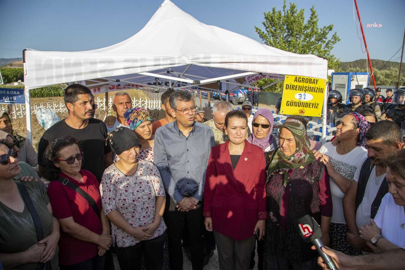 ÖZGÜR ÖZEL, AGROBAY İŞÇİLER İÇİN ÇALIŞMA VE SOSYAL GÜVENLİK BAKANLIĞI, SGK VE İÇİŞLERİ BAKANLIĞI'NA MÜFETTİŞ GÖREVLENDİRİLMESİ TALEBİYLE 3 AYRI BAŞVURU YAPTI