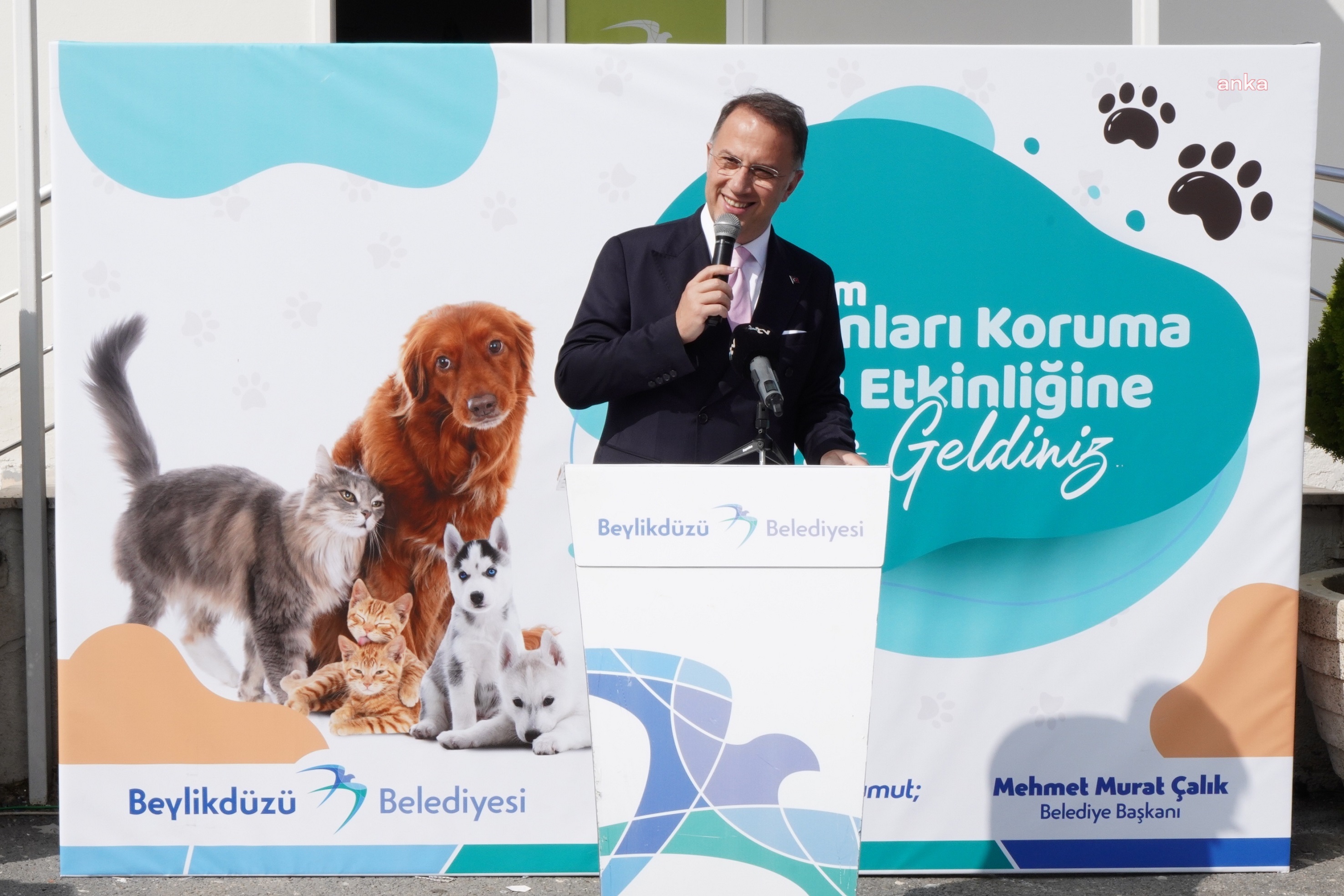 BEYLİKDÜZÜ'NDE HAYVANLARI KORUMA GÜNÜ’NDE SAHİPLENDİRMENİN ÖNEMİNE DİKKAT ÇEKİLDİ