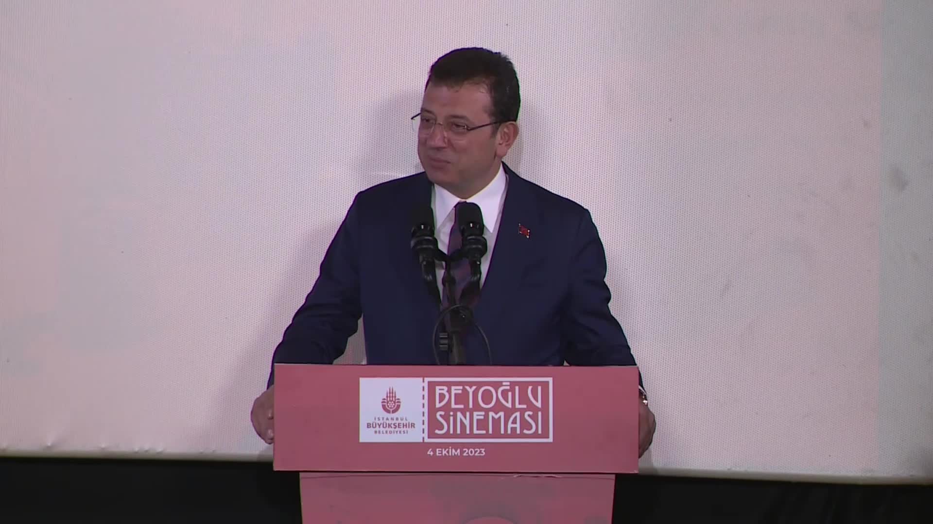 İBB, BEYOĞLU SİNEMASI’NI İSTANBUL’A YENİDEN KAZANDIRDI. İMAMOĞLU: “İYİLER HEP KAZANIR; KAZANMAYA DEVAM EDECEĞİZ HİÇBİR GÜZELLİĞİN YOK OLUP GİTMESİNE İZİN VERMİYORUZ”