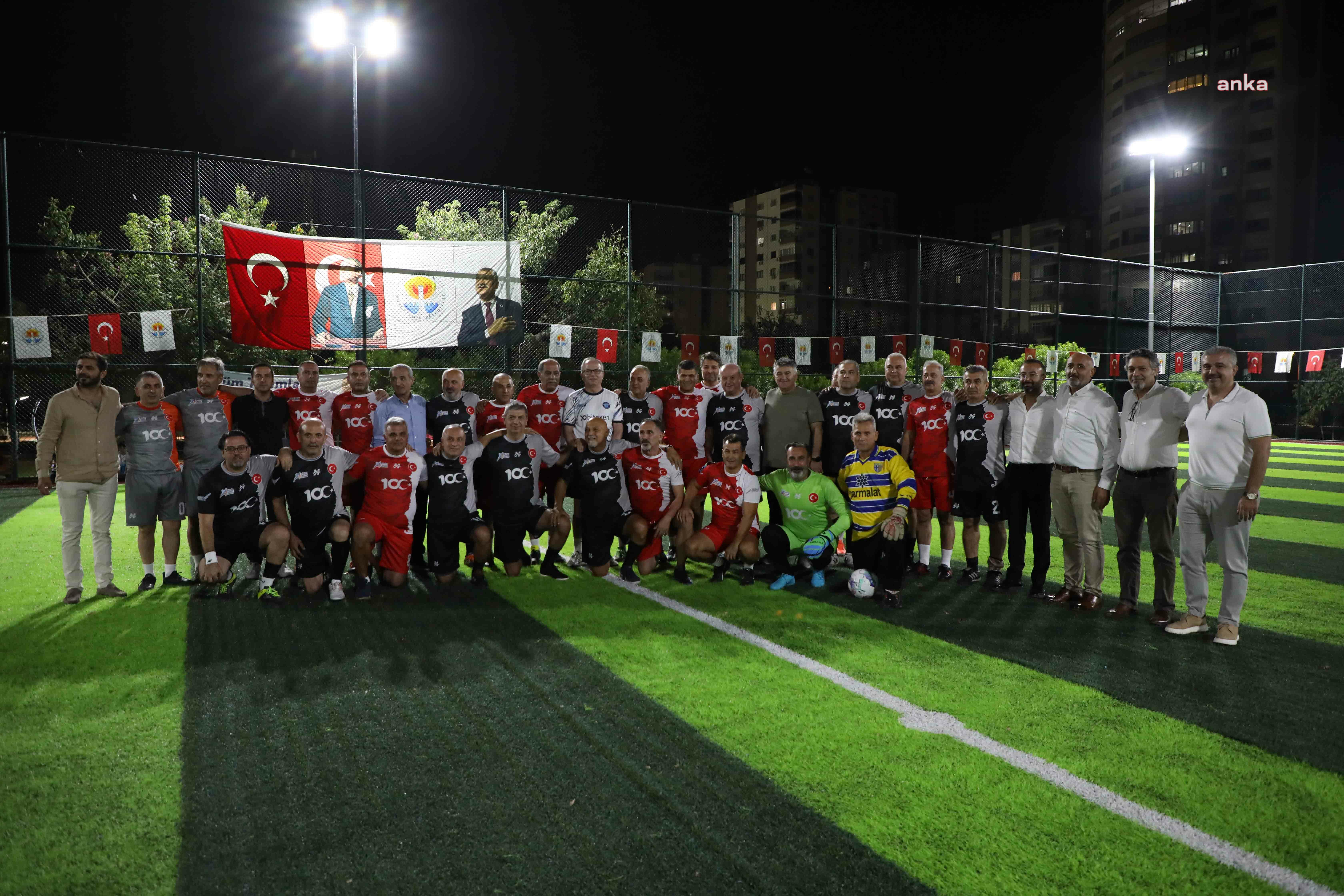 ADANA'DA 29 EKİM CUMHURİYET KUPASI RAFTAKİ KRAMPONLAR VETERANLAR FUTBOL TURNUVASI BAŞLADI