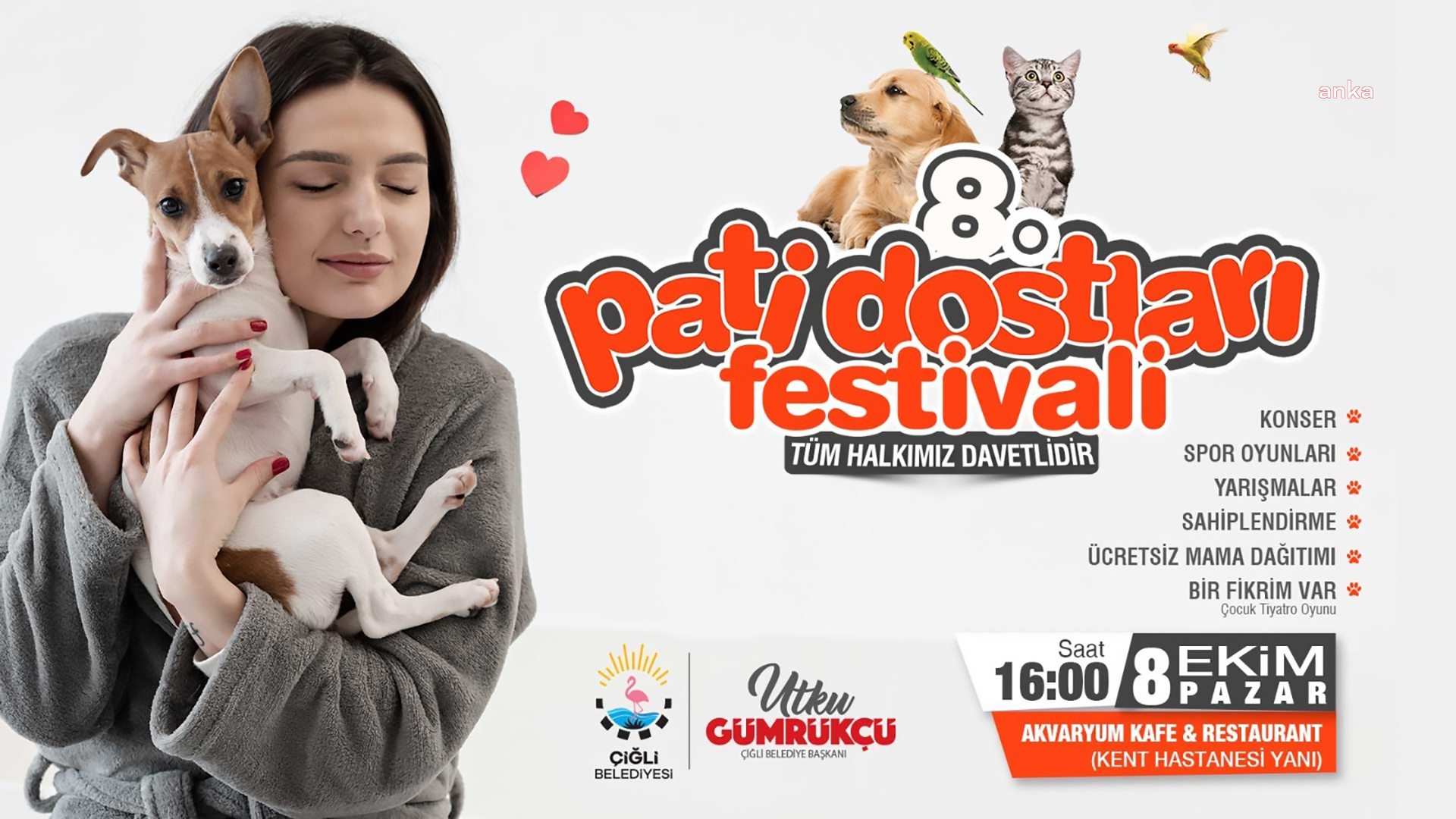 PATİ DOSTLARI 8. KEZ ÇİĞLİ’DE BULUŞUYOR