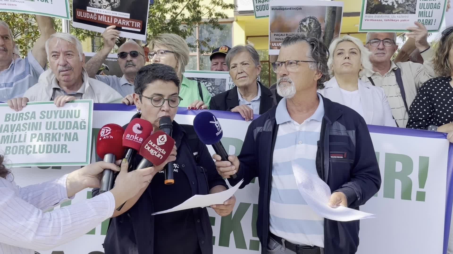 BURSA SU KOLEKTİFİ, ULUDAĞ’DA RESTORE EDİLEN SANATORYUM BİNASININ OTELE DÖNÜŞTÜRÜLMESİ VE YAPILACAK HELİKOPTER PİSTİNE TEPKİ GÖSTERDİ