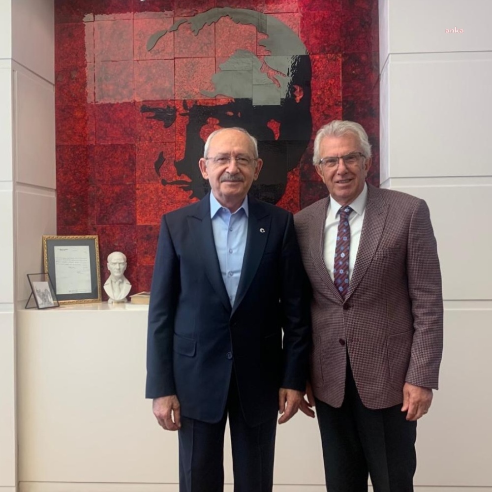 ÖDEMİŞ BELEDİYE BAŞKANI ERİŞ, CHP LİDERİ KEMAL KILIÇDAROĞLU’NU ZİYARET ETTİ