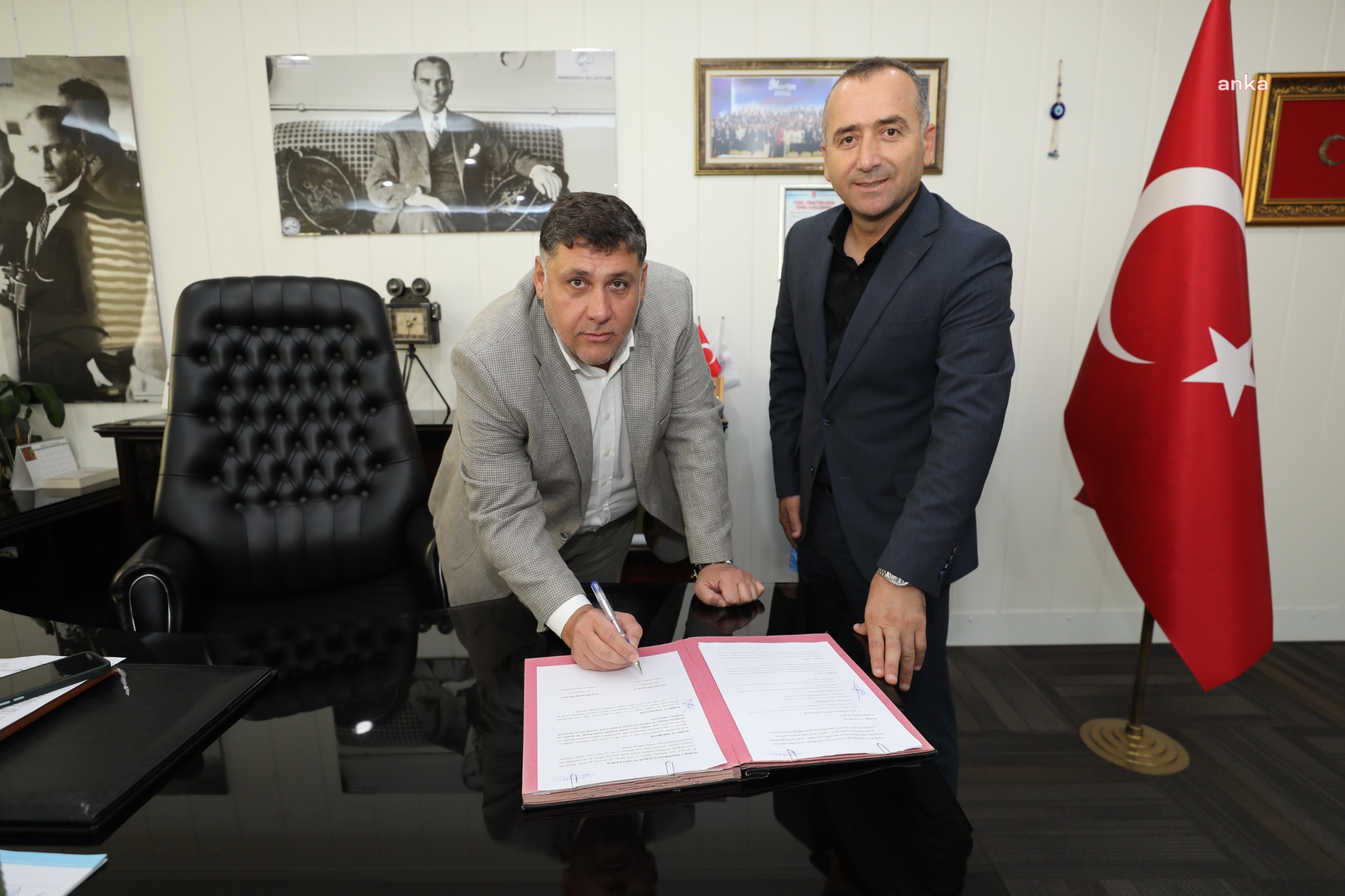 MENDERES’TE YEREL TOHUM MERKEZİ İÇİN İMZALAR ATILDI