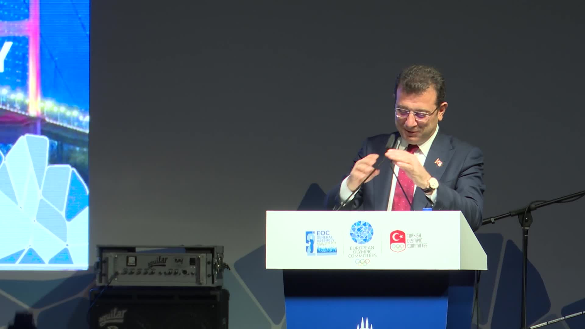 İMAMOĞLU, ULUSLARARASI OLİMPİYAT KOMİTESİ GALA GECESİ’NDE KONUŞTU: "KONU TÜRKİYE OLDUĞUNDA HEPİMİZ HEDEFLER ETRAFINDA KENETLENİRİZ"