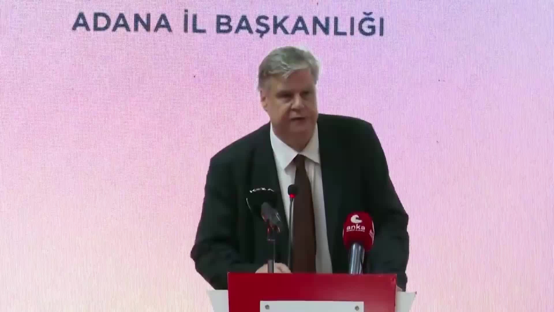 CHP ADANA İL KONGRESİ... ÖRSAN ÖYMEN: “BİZİM YENİDEN MUSTAFA KEMAL ATATÜRK'ÜN, İSMET İNÖNÜ'NÜN, BÜLENT ECEVİT'İN, ERDAL İNÖNÜ'NÜN; İDEOLOJİK TEMELLİ, İLKELERİ OLAN, TUTARLI BİR SİYASETE GERİ DÖNMEMİZ GEREKİYOR”