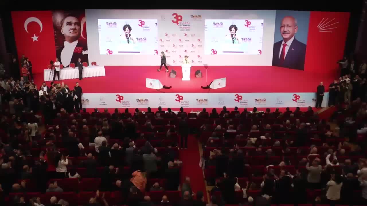 CHP 38. OLAĞAN İSTANBUL İL KONGRESİ BAŞLADI...