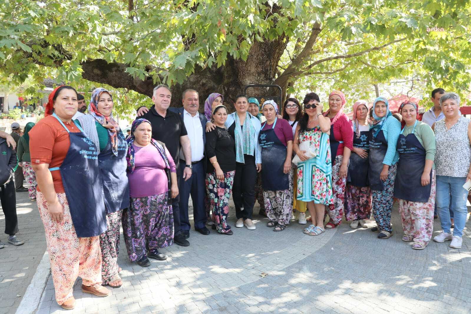 AYDIN BÜYÜKŞEHİR BELEDİYE BAŞKANI ÖZLEM ÇERÇİOĞLU, SELATİN PAZARI'NI ZİYARET ETTİ