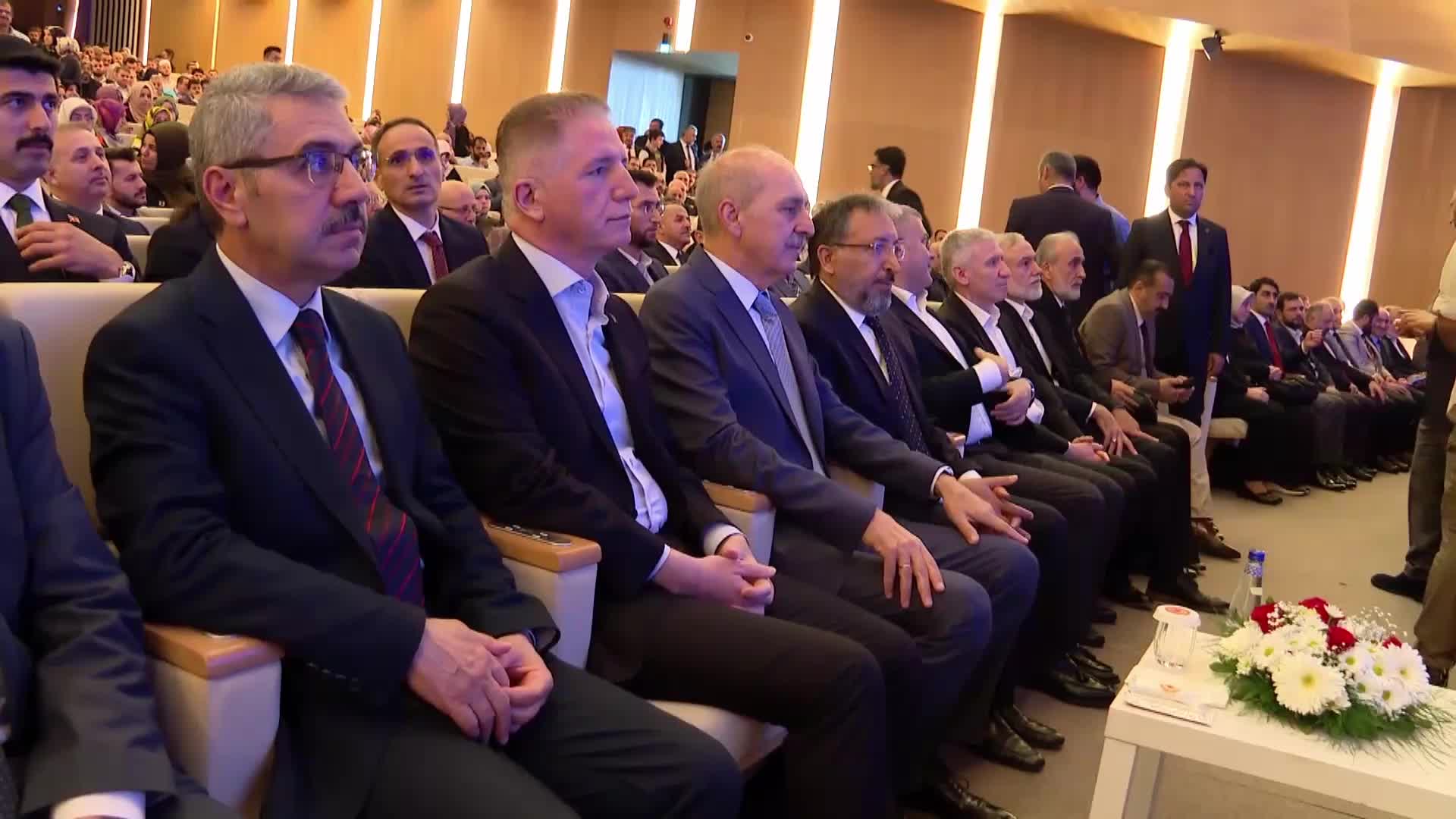 NUMAN KURTULMUŞ: “MAALESEF ORTA DOĞU'DA, FİLİSTİN TOPRAKLARINDA YAPILAN ZULÜMLER HAD SAFHAYA ULAŞMIŞTIR. BİZ, İKİ GÜNDÜR DEVAM ETMEKTE OLAN BU GERİLİMİ GERÇEKTEN KAYGIYLA İZLİYORUZ”