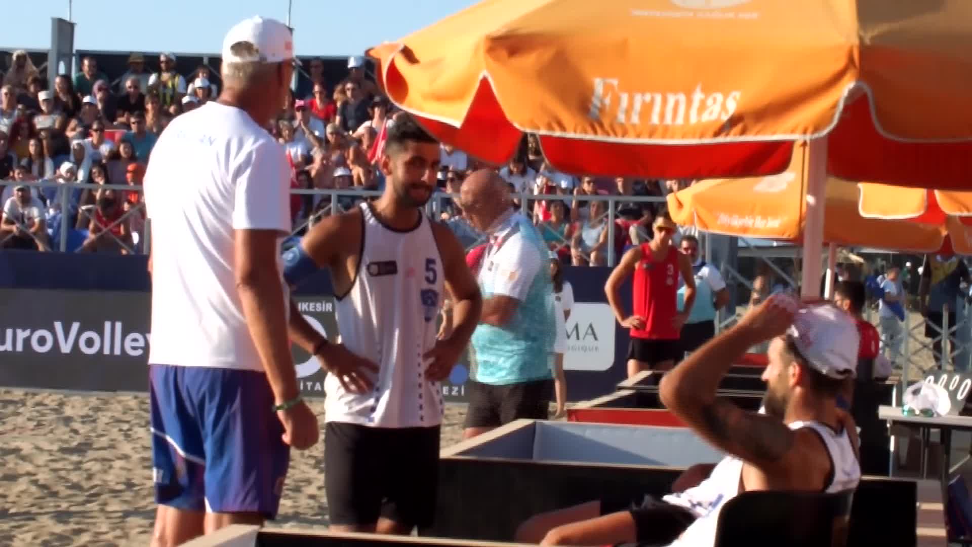 BALIKESİR'DE AVRUPA KUPASI PLAJ VOLEYBOLU MAÇLARI TAMAMLANDI
