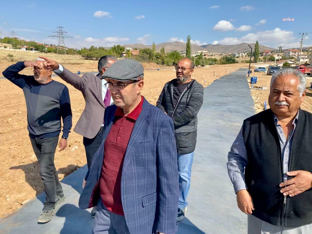 KIRŞEHİR BELEDİYE BAŞKANI EKİCİOĞLU, SAHA ÇALIŞMALARINI YERİNDE İNCEDİ