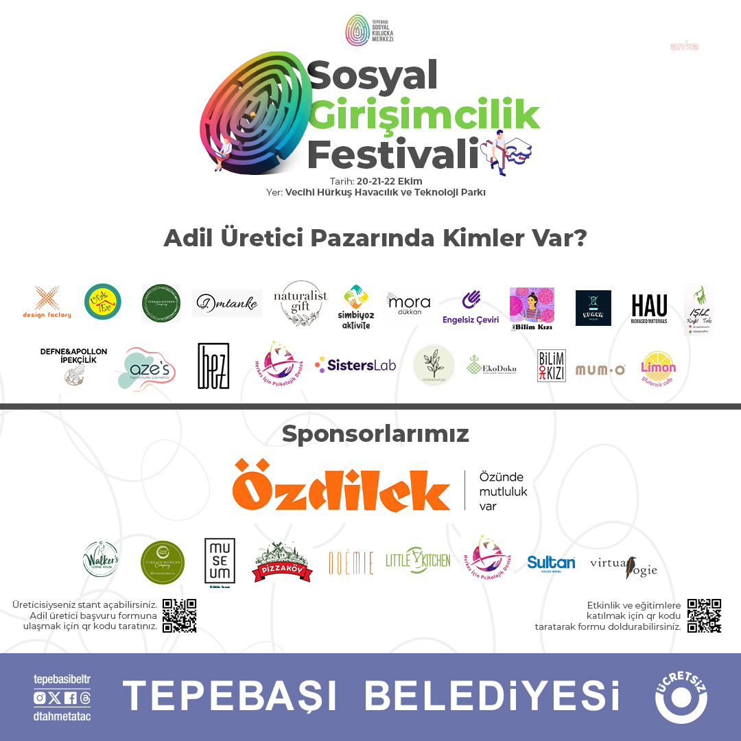 TEPEBAŞI BELEDİYESİ'NDEN SOSYAL GİRİŞİMCİLİK FESTİVALİ