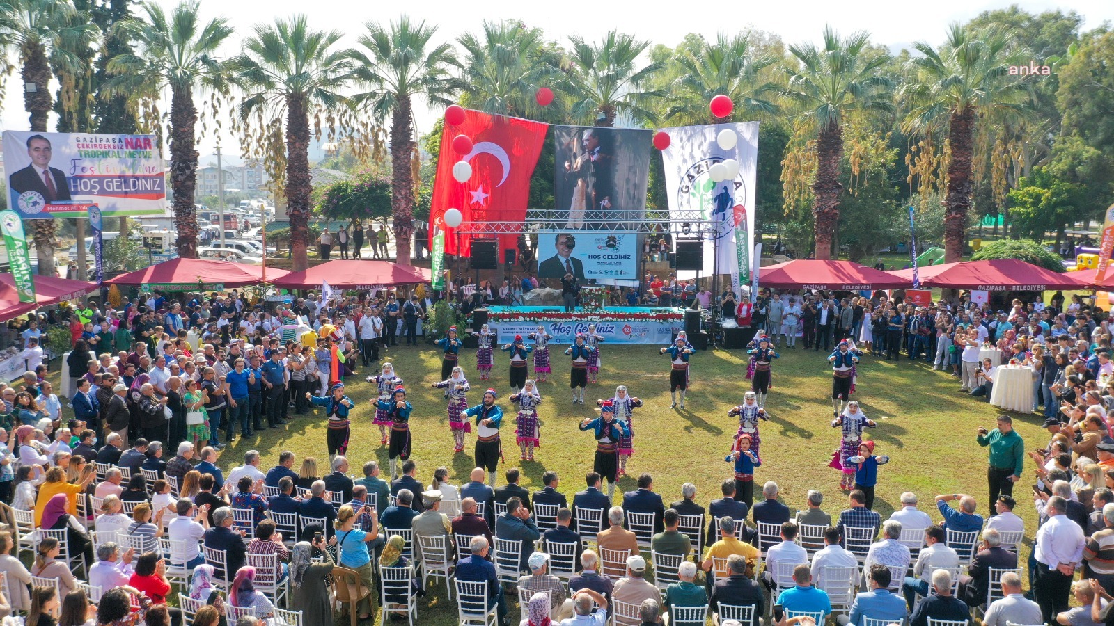 13. GAZİPAŞA ÇEKİRDEKSİZ NAR VE TROPİKAL MEYVE FESTİVALİNE SAYILI GÜNLER KALDI