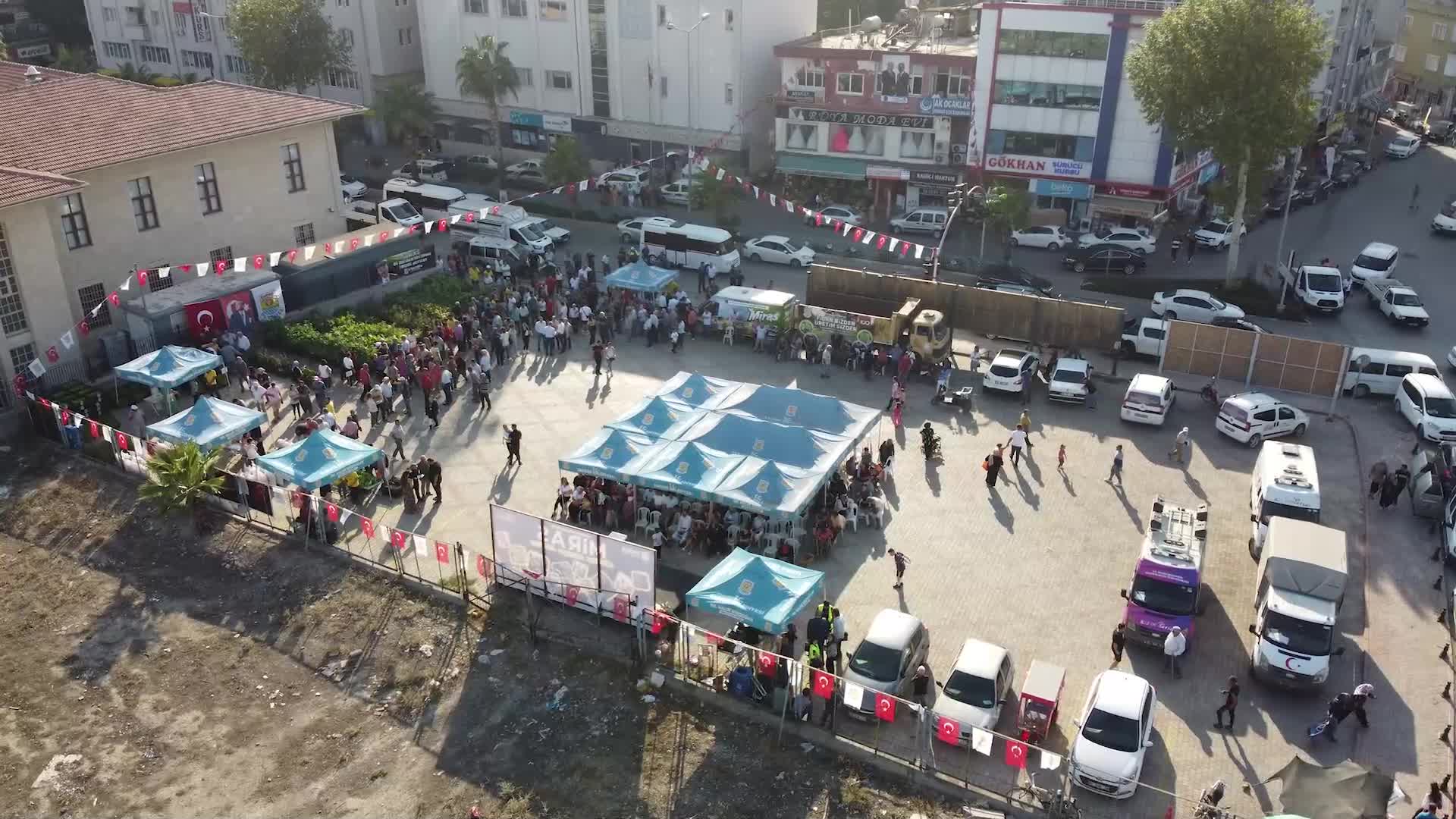 TARSUS’TA 1 MİLYON FİDE, 30 TON BUĞDAY VE 250 BİN FİDAN ÜCRETSİZ DAĞITILDI