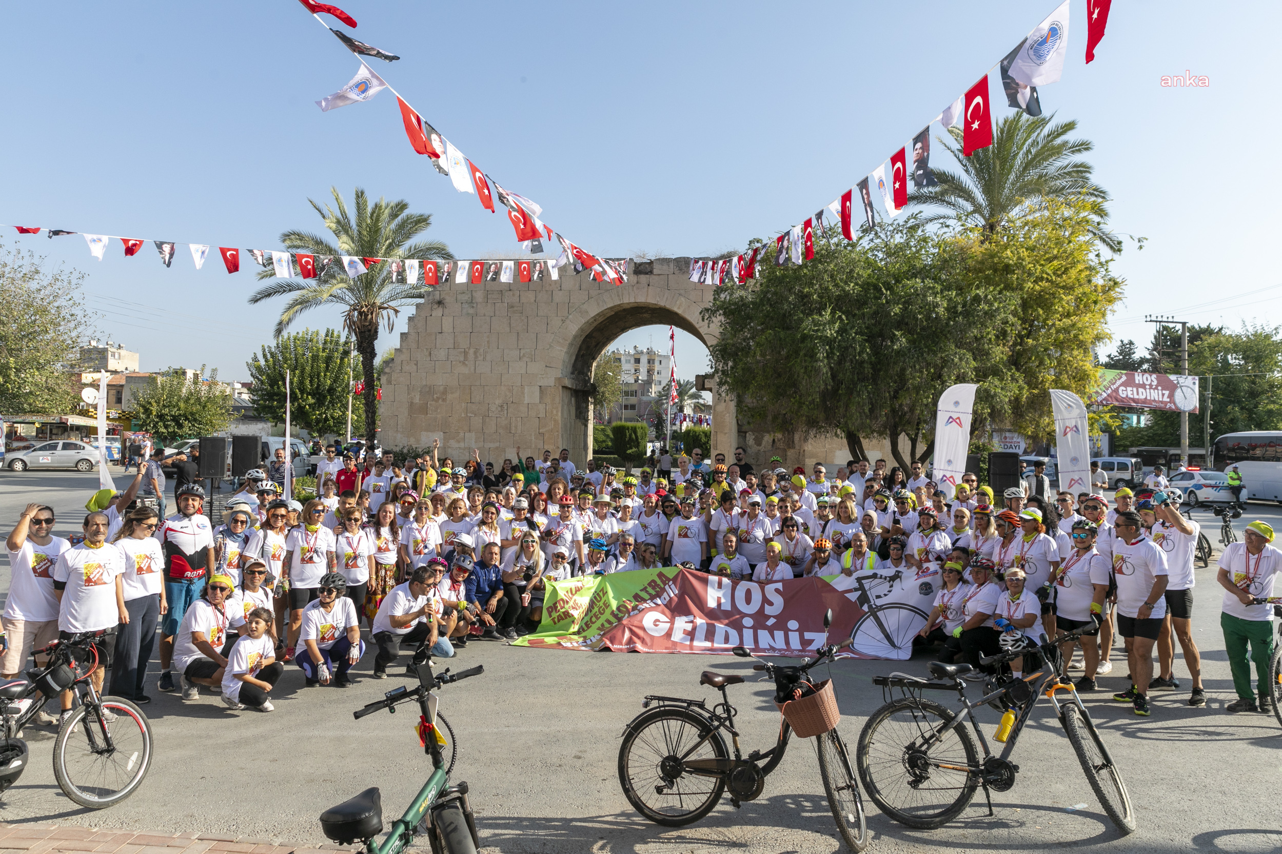 2. KLEOPATRA BİSİKLET FESTİVALİ BAŞLADI. BİSİKLET TUTKUNLARI 3 GÜN BOYUNCA TARİHİ KENT TARSUS’TA PEDAL ÇEVİRECEK