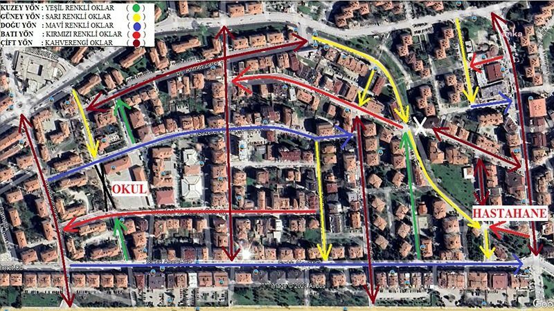 EDİRNE'DE BAZI CADDE VE SOKAKLARDA TEK YÖN UYGULAMASI BAŞLIYOR